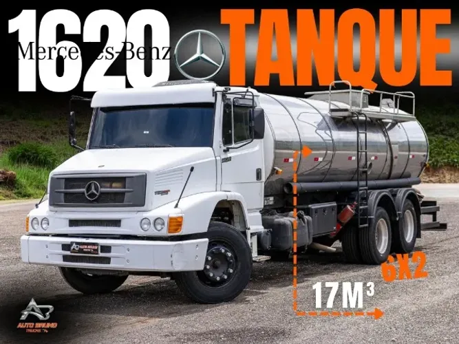 Mercedes-Benz 1620 6x2 2011 Tanque Inox 17m³ Manual