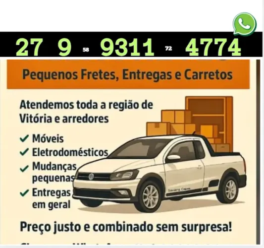 Frete de vitória Es