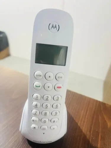 Telefone Motorola  S/Fio Motorola MOTO700 - Branco