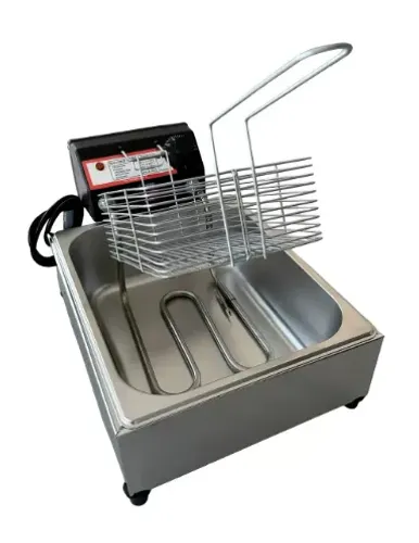 Fritadeira Elétrica Industrial 5L Inox