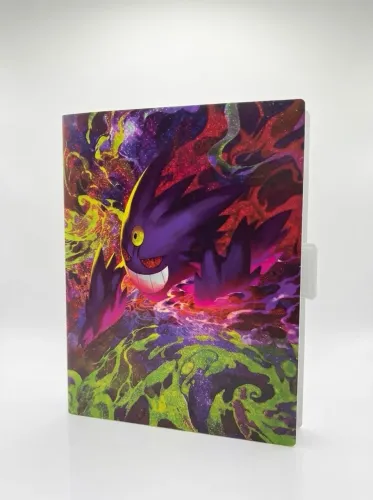Álbum/fichário Pokémon cabe 190 cartas