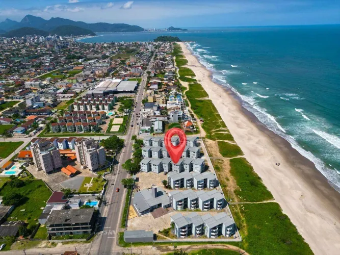 Apartamento com 2 dormitórios para alugar por R$ 500,00/dia - Brejatuba - Guaratuba/PR