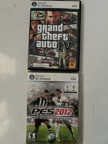 Pes 2012 pro evolution soccer e gta 4 para Windows