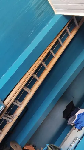 Escada de fibra síntese 6 metros  