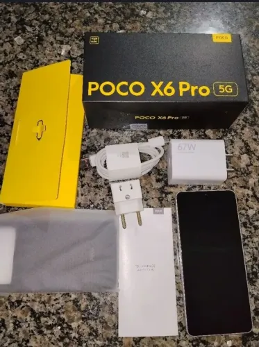 Poco X6 Pro 256GB / 8GB RAM - Estado de Novo (Completo na Caixa)