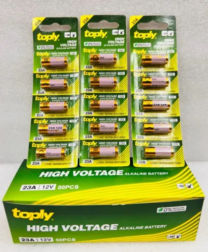 Cartela Bateria Pilha 23A (5 unidades) - Entrega Grátis