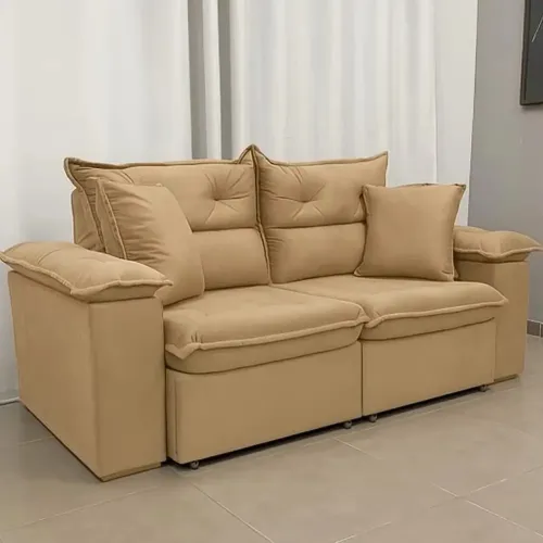 Sofá Ferrari 3 Lugares Retrátil e Reclinável. / pronta entrega 
