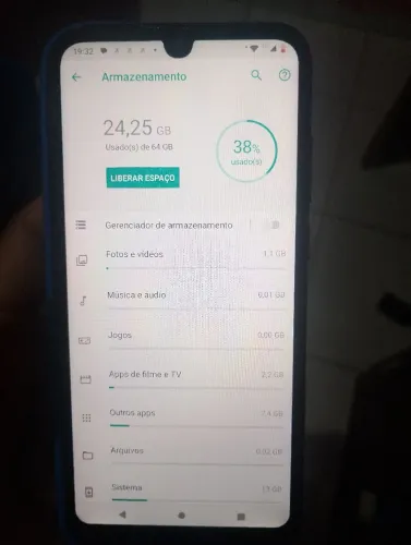 Celular moto E6i 64gigas todo ok IMEI limpo