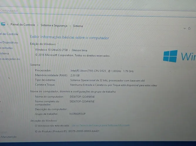 Notebook Positivo Sim + Usado