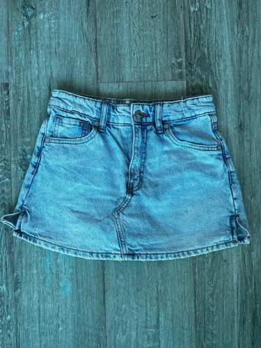 Zara Kids saia short jeans