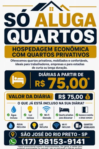QUARTO ALUGAR