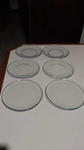 Duralex pratos de lanche/pão