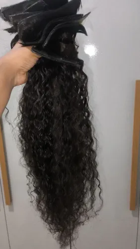 Cabelo cacheado 65cm 279 gramas