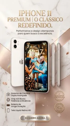 iPhone 11 128gb Branco 
