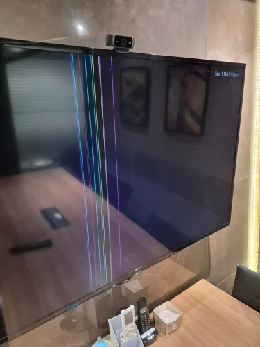 Smart TV Samsung 58" UN58H5203AGXZD (Com Riscos Na Tela) - Funcionando