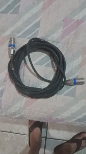 Conjunto de Cabo walk talk e microfone 