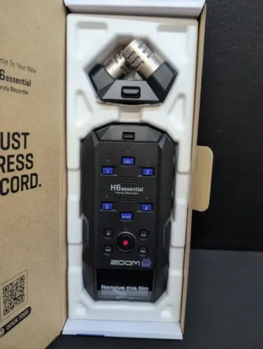 Gravador Zoom h6 essential 32 bits