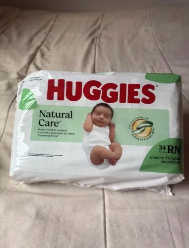 Fralda Huggies Natural Care - RN