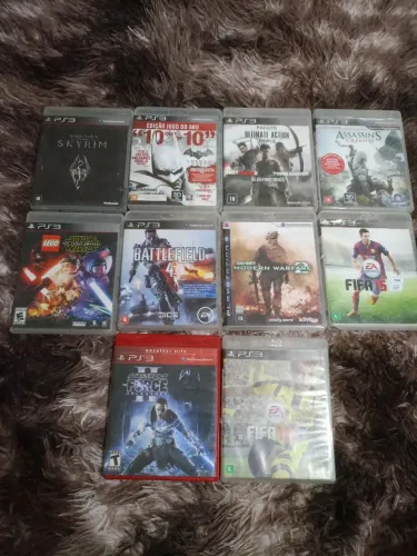 Lote Jogos PlayStation 3 Original 