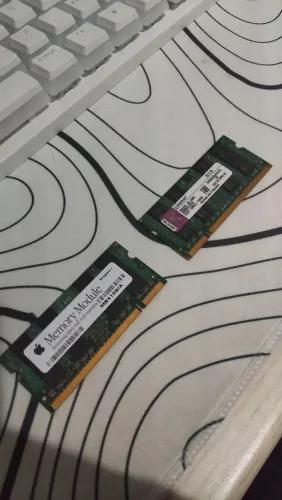Memória RAM DDR2 4GB (2X2GB)-Apple iMAC2008 + Kingston