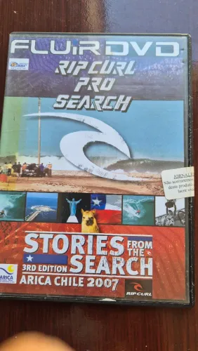 DVD Surf Rip Curl Pro Search Chile 2007 Arica Fluir - Andy Irons, Mick Fanning