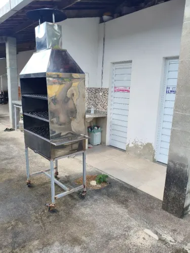 Churrasqueira de inox