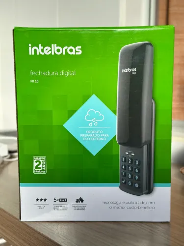 Fechadura Digital Intelbras FR 10 - Na Caixa