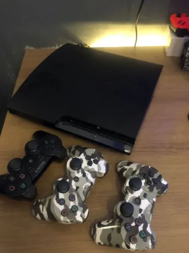 PLAYSTATION 3 COM 20 JOGOS ORIGINAIS