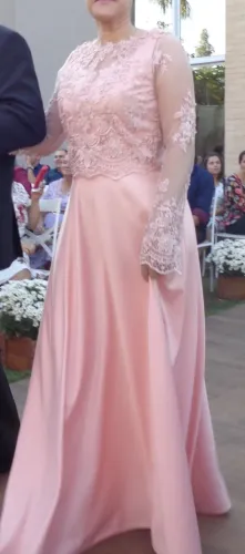 Vestido longo social festa
