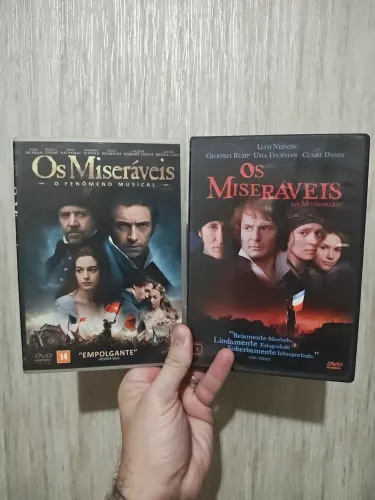 Os Miseráveis 2x Filmes DVD Original