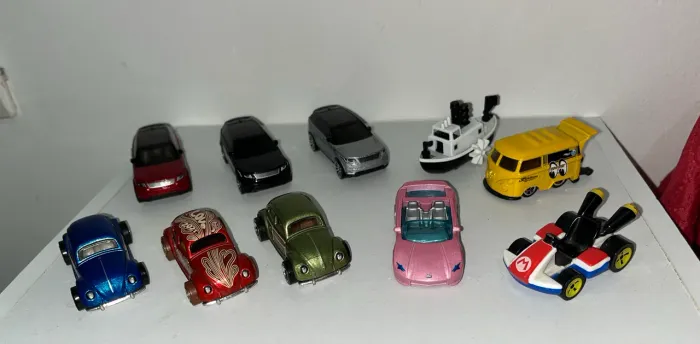 Lote de hotwheels 10 minis