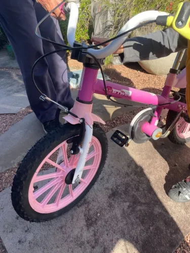 Bicicleta Infantil Aro 14 _ Btwin (Rosa)