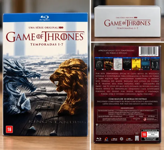 Box game of thrones colecionador