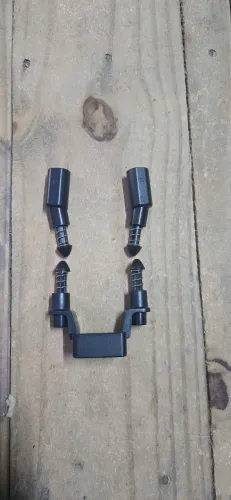 Suporte de trem de pouso com mola e pé elevado para DJI Mavic PRO, cinza,
