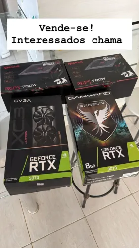 Placa de vídeo RTX 3070