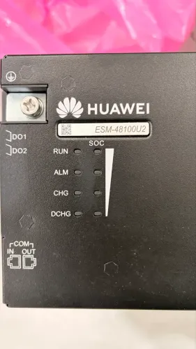 módulo de bateria de íons de lítio da Huawei, modelo ESM-48100U2