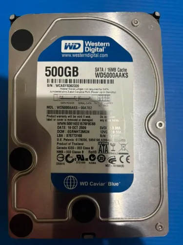 HD 500GB Western Digital