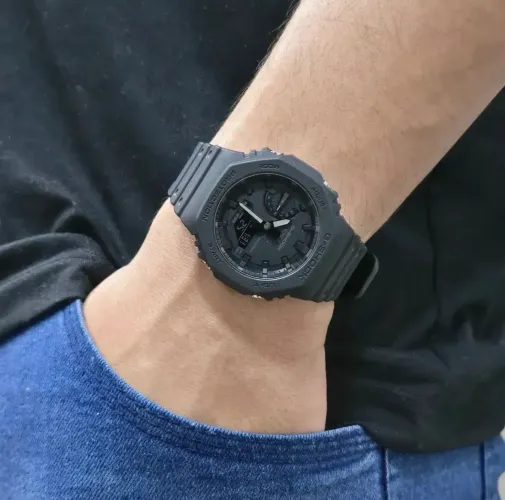 Relógio Casio G-Shock Carbon GA-2100-1A1DR Preto