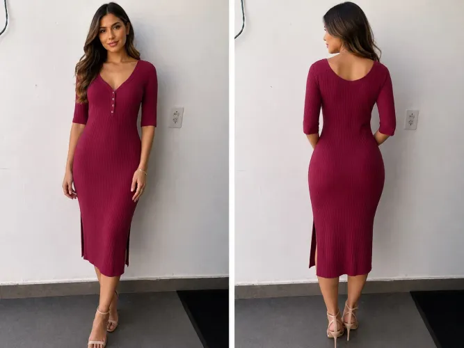 Vestido de marca (Hering )