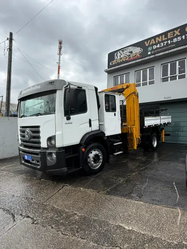Vw 15190 2020 Munck de 16 ton super novo toco cabine aux