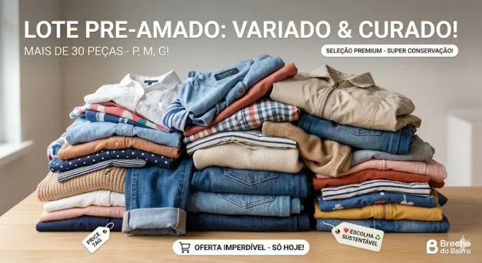 Lote de Roupas Premium Zara, LelisBlanc, Shoulder para Revenda Brechó ou Uso Próprio