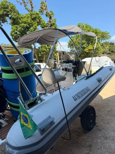 Vendo Flexboat SR 500 Completo - Motor 115HP - R$ 75.000 - Aceito Troca