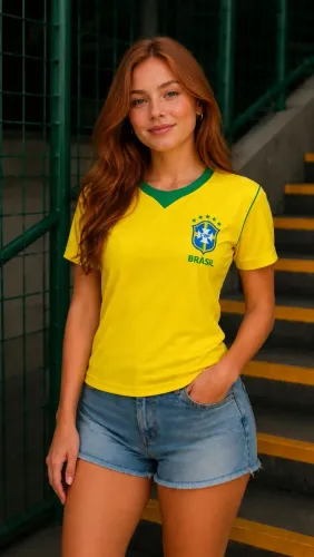 Camisa do Brasil Feminina