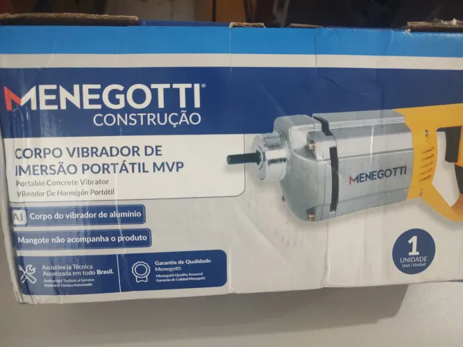 Vibrador Portátil para Concreto  com Mangote de 1,2