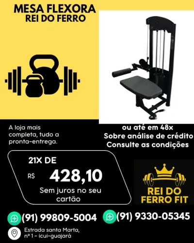Aparelho para musculação (MESA FLEXORA)