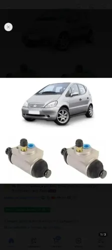 Cilindro roda traseira Mercedes classe A 160  / A190 