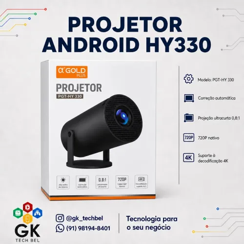 Projetor Android Hy330 (entrega gratis)