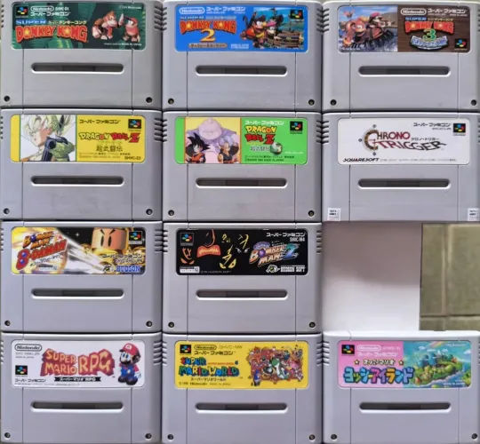 SNES:Jogos originais PREÇOS VARIADOS na TILTY'S GAMES
