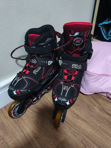 Patins Infantil Fila X-one Pro Ajustável Tam. 32 Ao 35 3