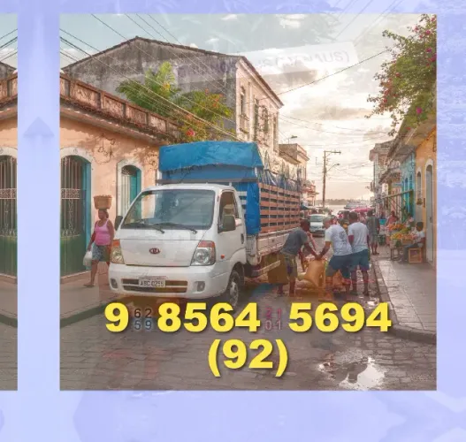 Frete rápido e seguro para sua mudança em manauara! contato: 92?9?8564?5694